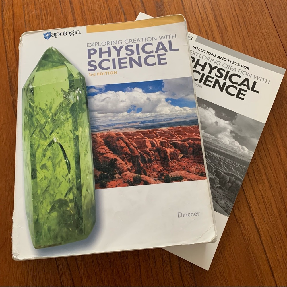 Apologia Exploring Creation with Physical Science Textbook - Green Cover